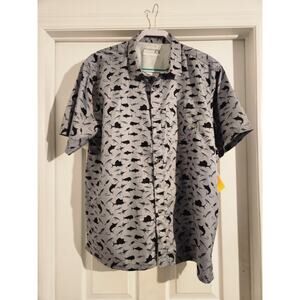 Momentum Comfort Gear Button Down Fishing Shirt Size XXL 50 UV Protection